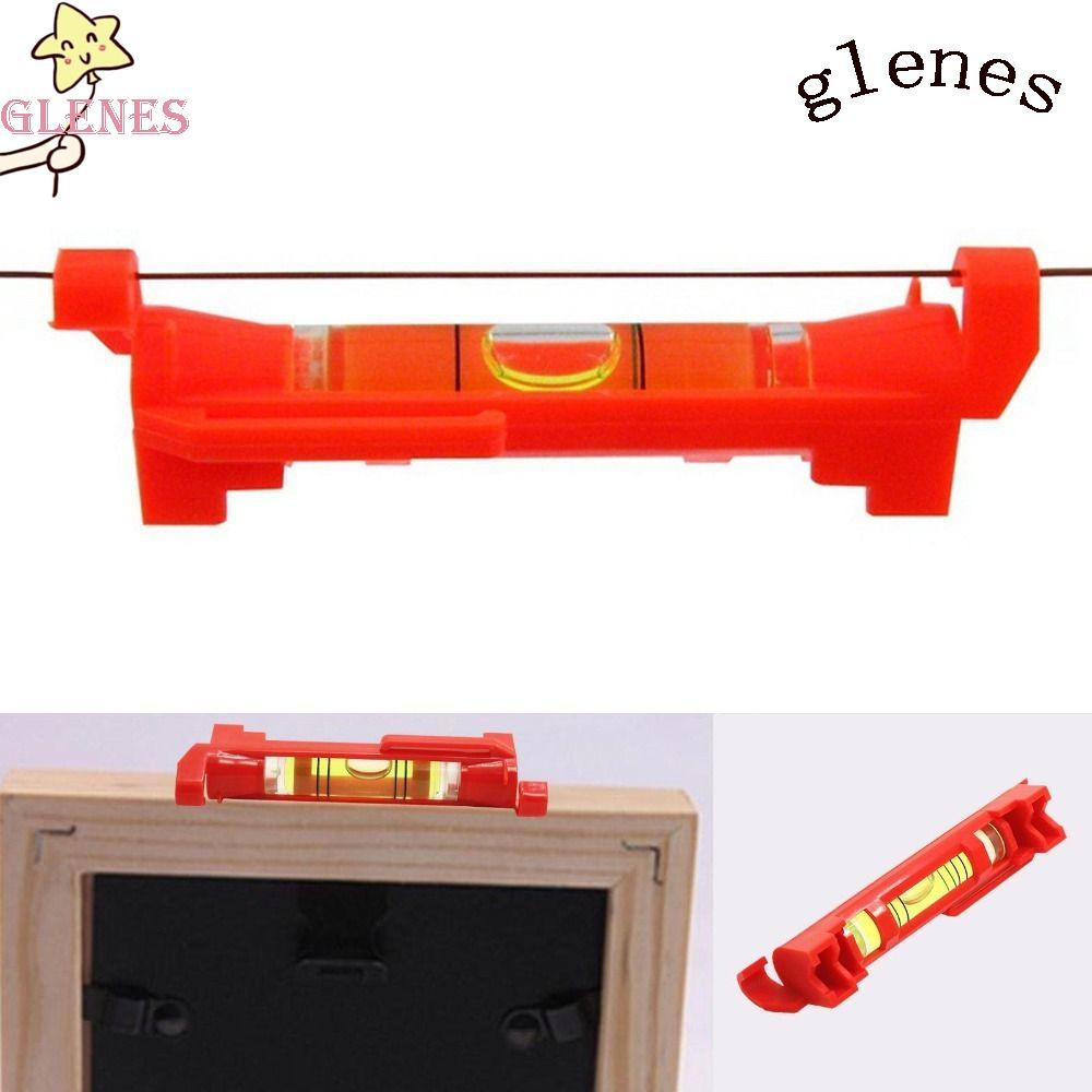 Glenes 5 Đồng Hồ Đo Mức Bong Bóng Dạng Treo Ngang Tiện Lợi Dành Cho Xây Dựng