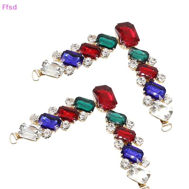 1 Cặp Đầu Nối Dây Xích Đính Đá Trang Trí Bikini / Trang Sức / Trang Trí Quần Áo DIY