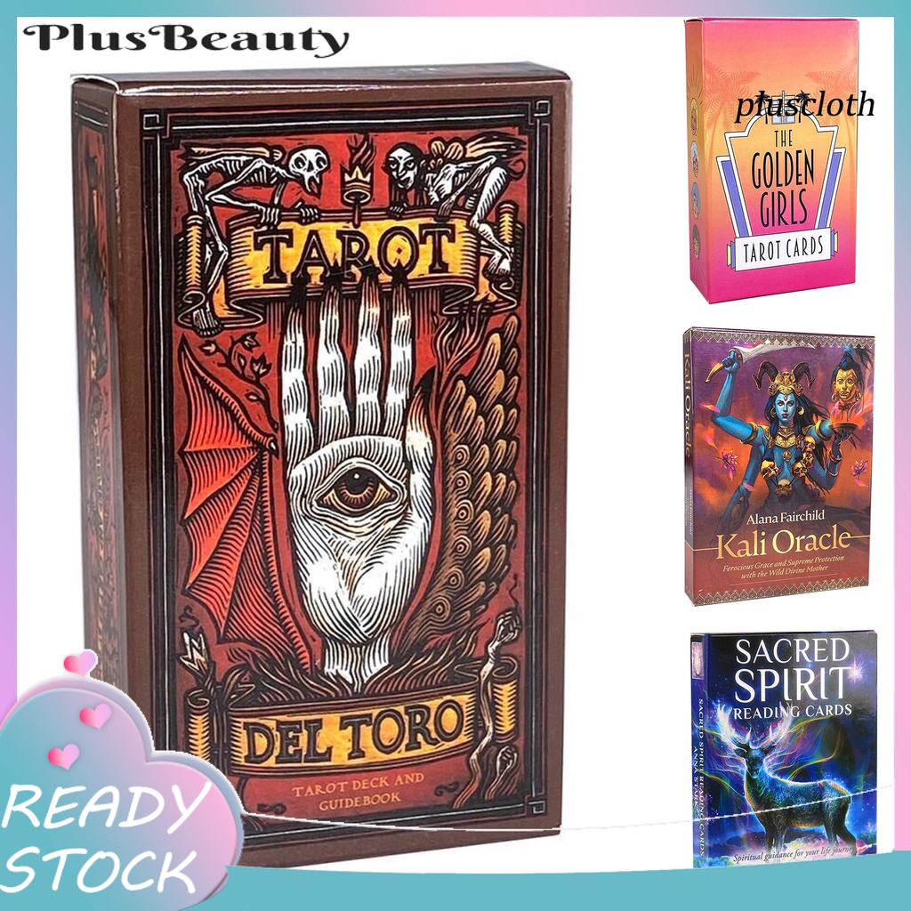 Bộ Bài Tarot In Chữ Tiếng Anh Sacred Spirit Trong Suốt Có Thể Tái Sử Dụng
