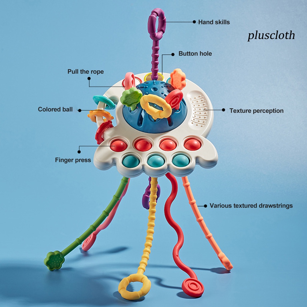 Đồ Chơi Chú Cua Bằng Silicon Mềm Chịu Nhiệt Độ Cao Vui Nhộn Cho Bé