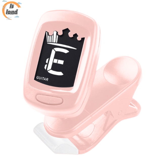 Kẹp Lên Dây Đàn Guitar / Bass / Violin / Ukulele Có Màn Hình LCD Hiển Thị Thông Dụng
