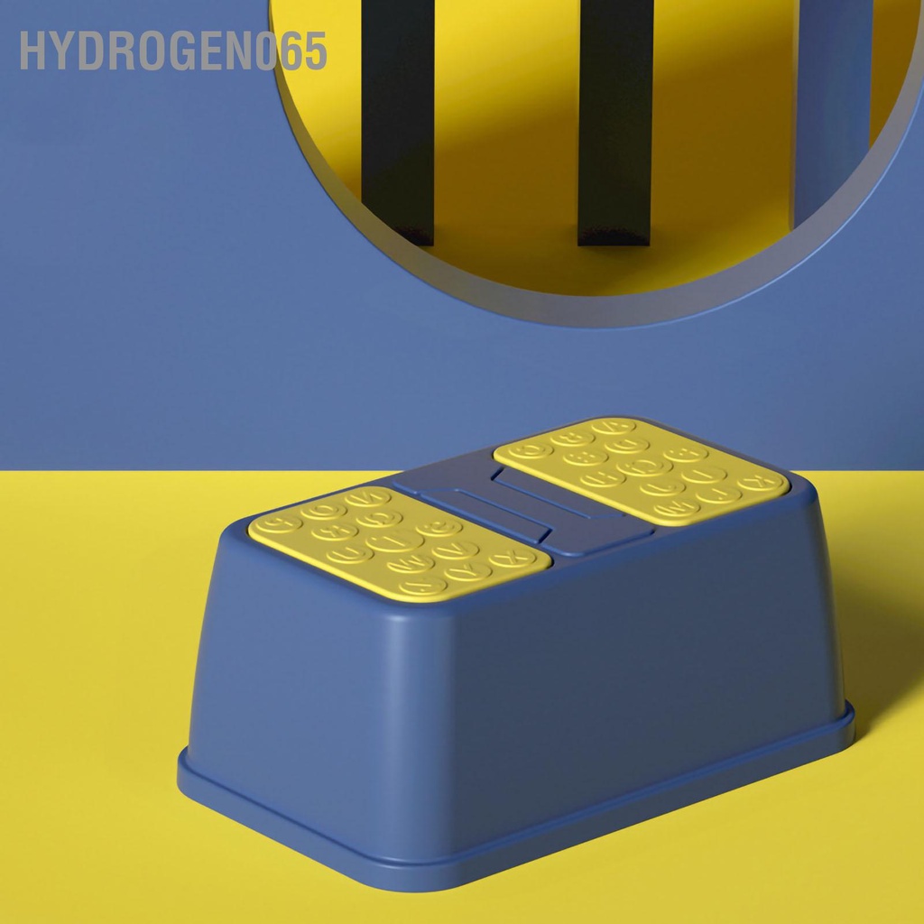 Hydrogen065 Bệ bước toilet Công cụ chống lật hạng nặng bằng nhựa trượt cho trẻ nhỏ