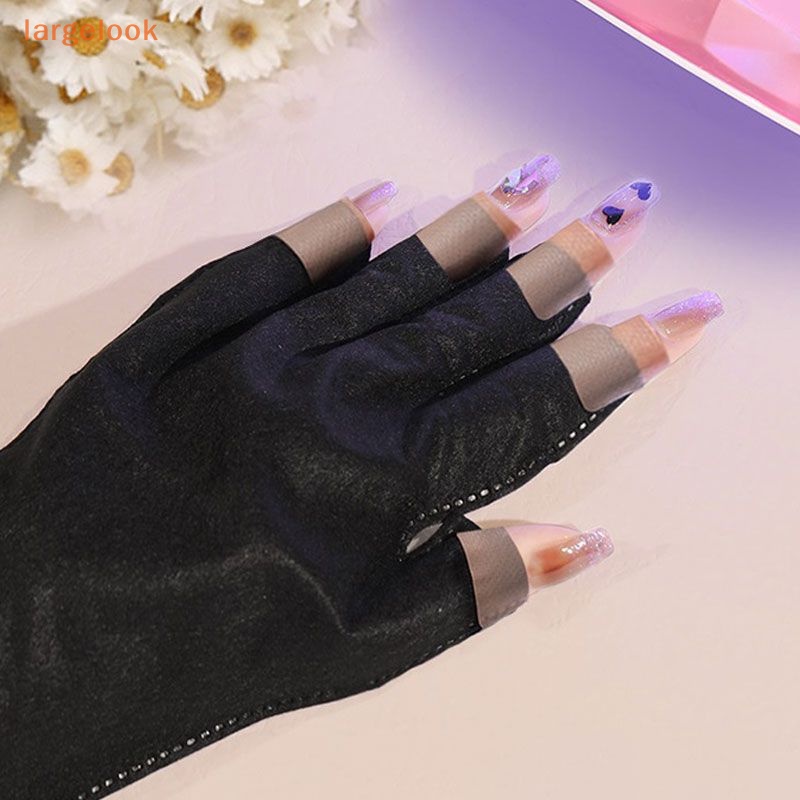 Găng Tay Nửa Ngón Chống Tia UV Cho Nữ