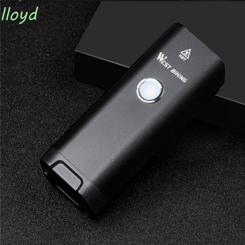 Đèn Pha Cảnh Báo Chống Thấm Nước Sạc USB Cho Xe Đạp