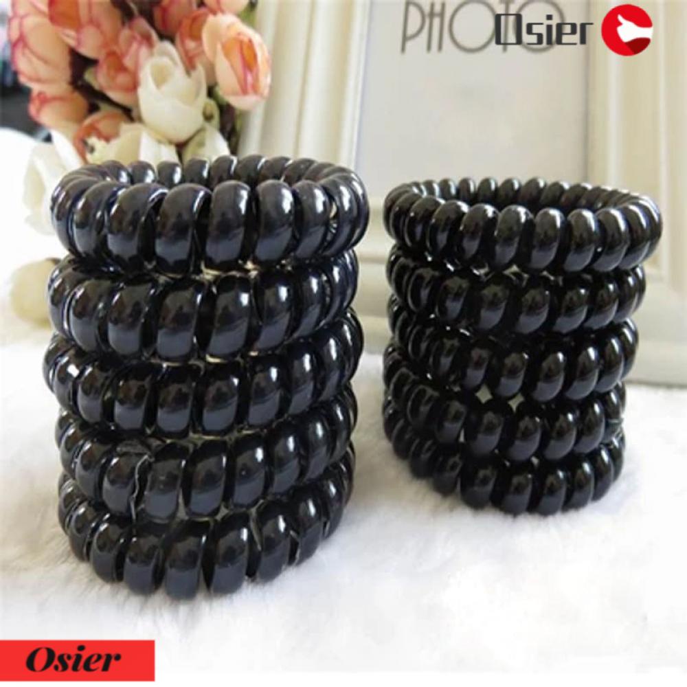 1 Dây Cột Tóc Dạng Xoắn Đàn Hồi Thời Trang Cho Nữ