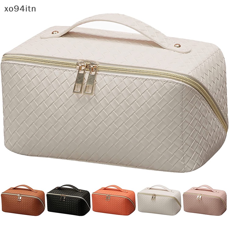 Túi Da PU Đựng Mỹ Phẩm Du Lịch Sức Chứa Lớn Cho Nữ