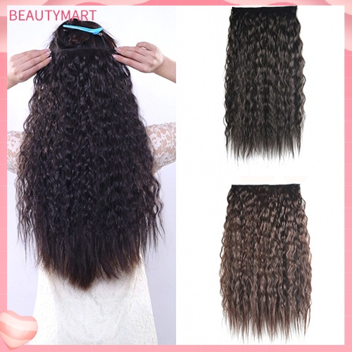 Bộ Tóc Giả Dài 60cm Màu Sắc Gradient Gợi Cảm Cho Nữ