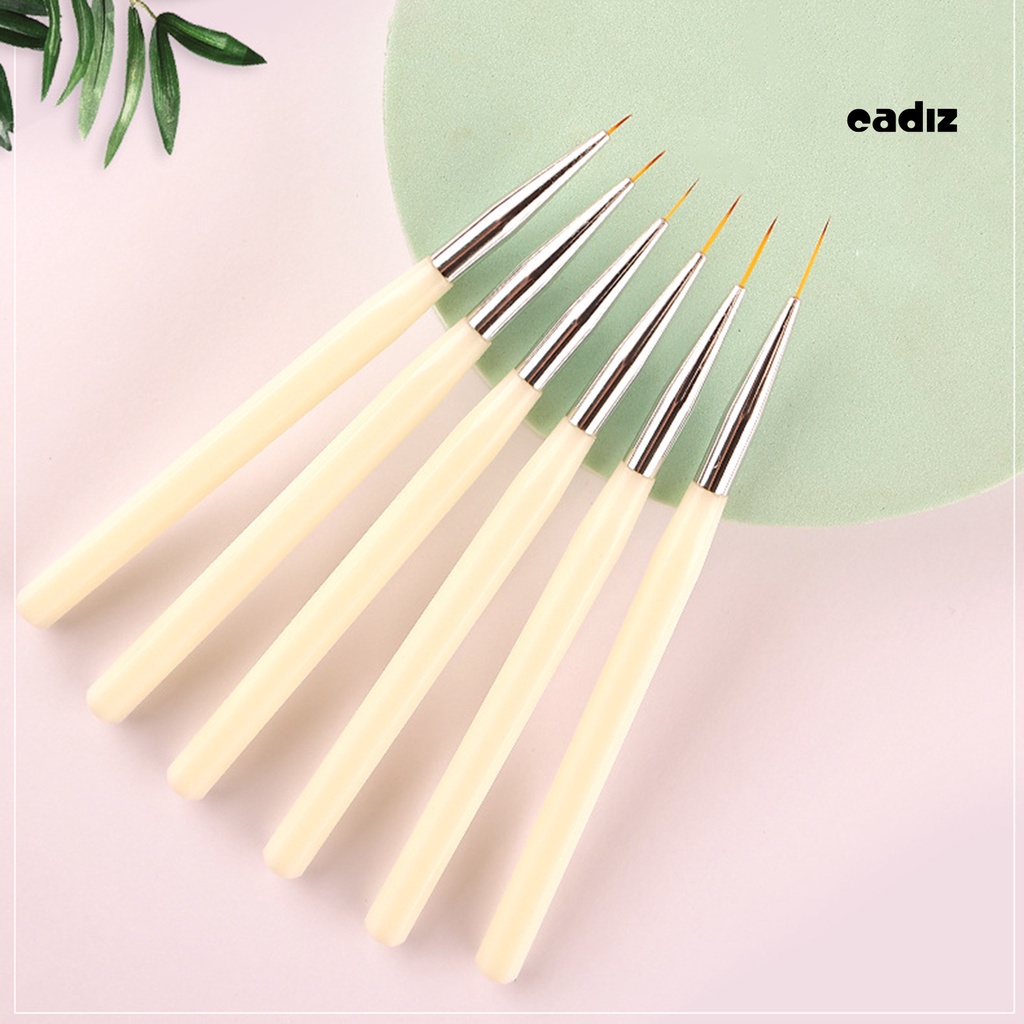 Cọ Nylon Lông Kim Loại Thoải Mái Chuyên Dụng Cho Vẽ Móng Tay