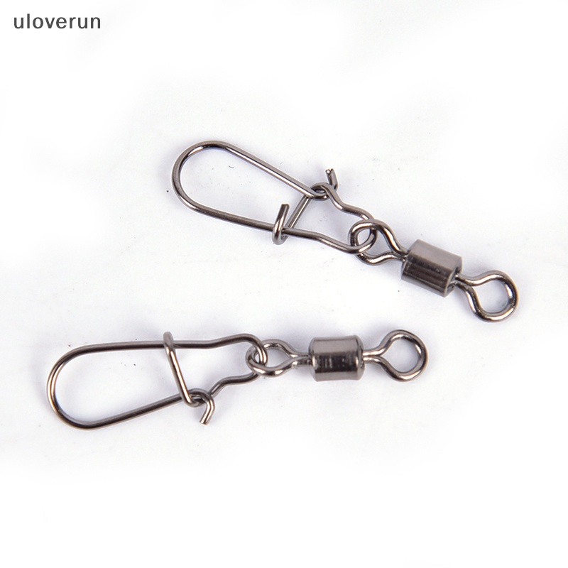 Uloverun Set 10 Móc Câu Cá Có Thể Xoay Được Tiện Lợi vn