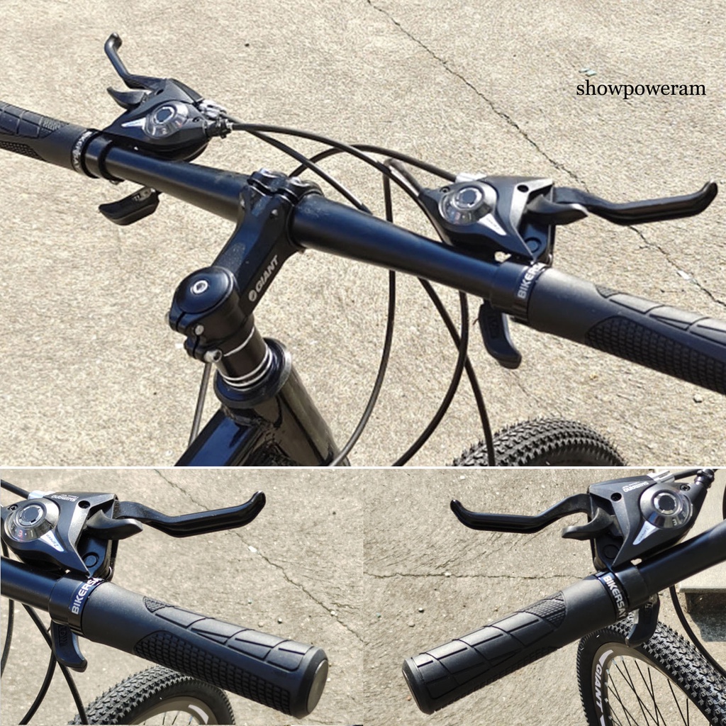 1 Cặp Vỏ Bọc Tay Lái Xe Đạp Bằng Hợp Kim Nhôm Mềm Mại Chống Trượt Chống Sốc