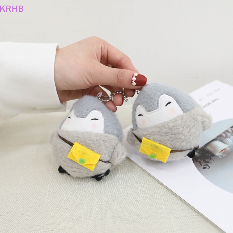 Móc Khóa Hình Chim Cánh Cụt Nhồi Bông Đáng Yêu Mới