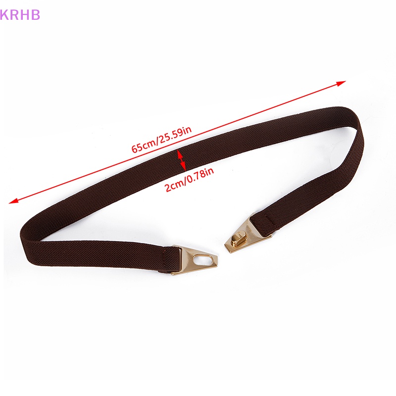 Thắt Lưng Co Giãn Khóa Kim Loại Thời Trang Dành Cho Nữ Mới