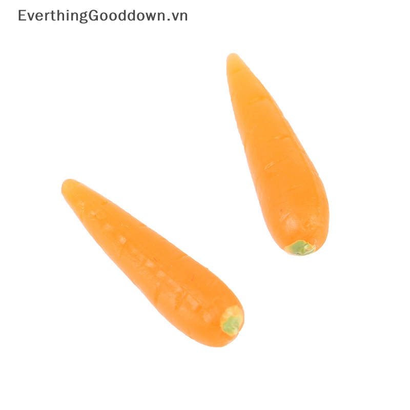 Set 10 Củ Cà Rốt Mini Trang Trí Nhà Búp Bê