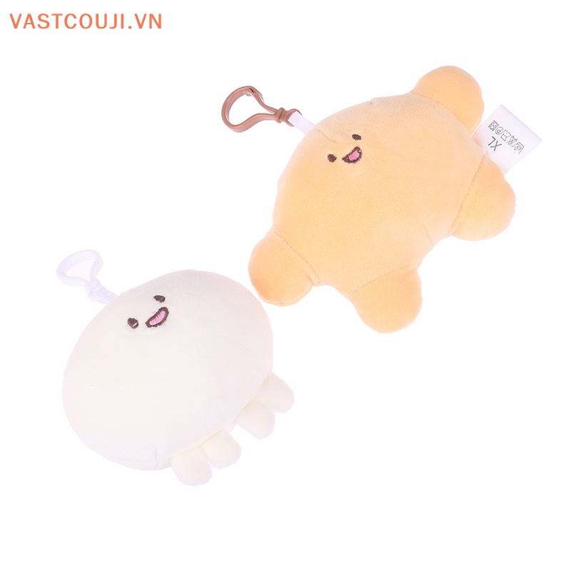 Móc Khóa Hình Bạch Tuộc Nhồi Bông Đáng Yêu