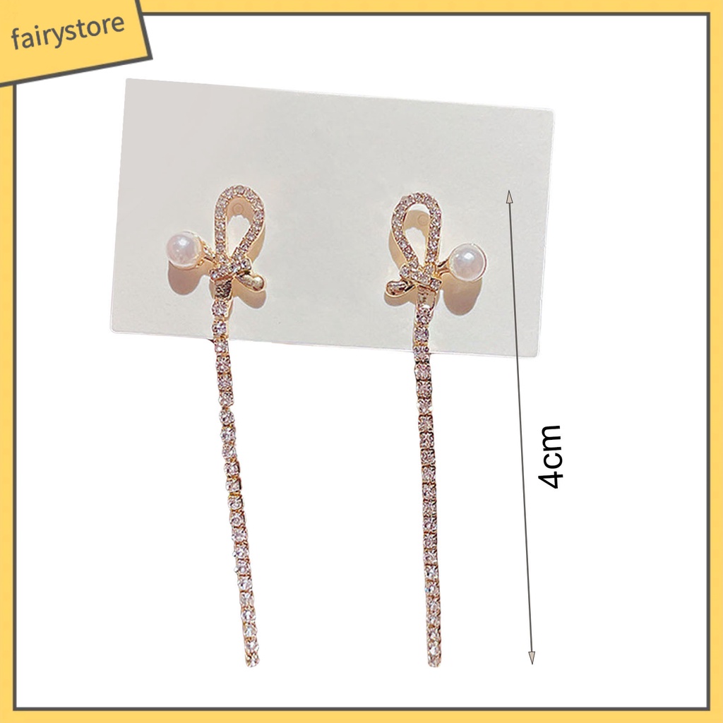 1 Đôi Bông Tai Hình Trái Tim Đính Đá Lấp Lánh Dành Cho Nữ