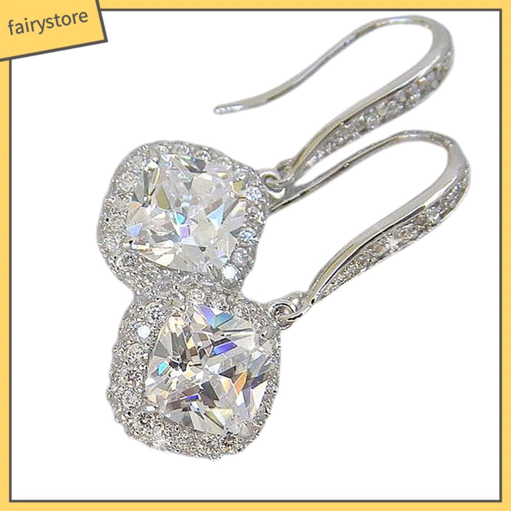 Bông Tai Hình Vuông Thời Trang Dành Cho Nữ