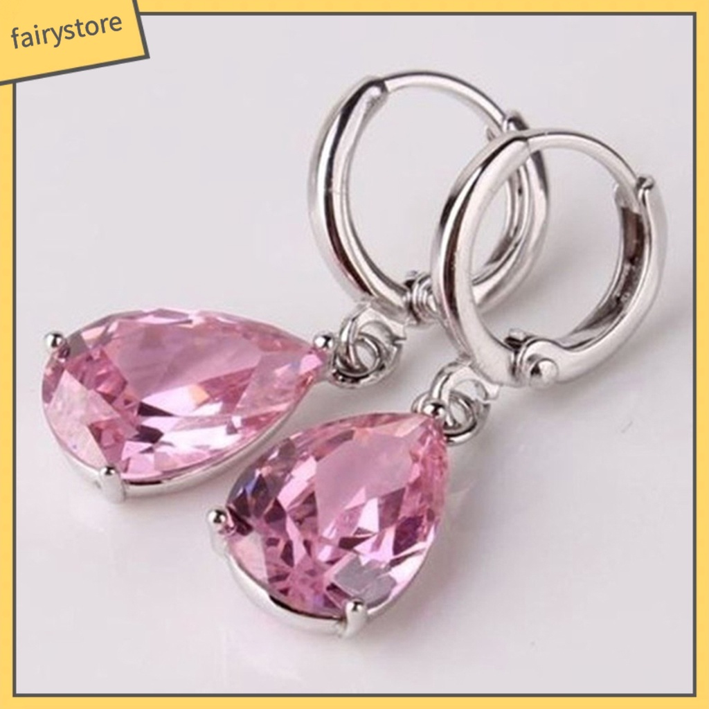 Bông Tai Hình Giọt Nước Thân Thiện Với Da Thanh Lịch