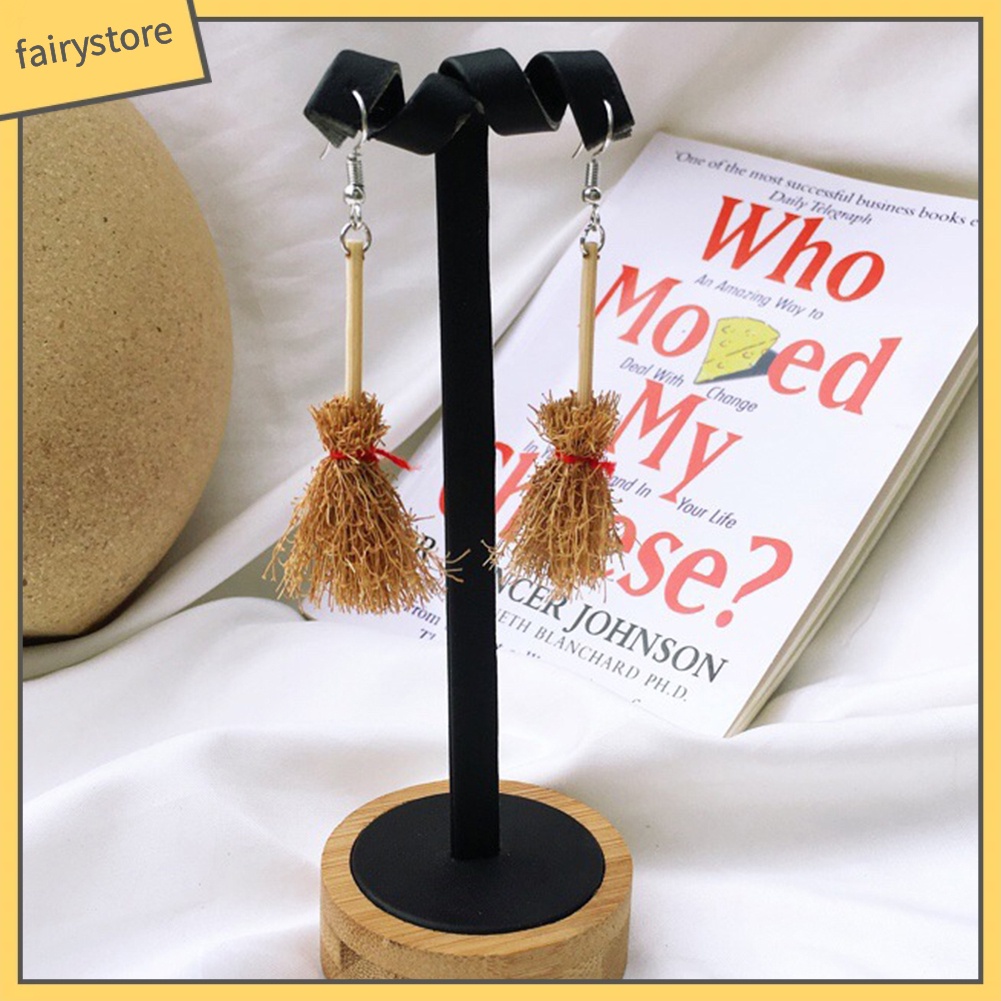 Móc Kẹp Tai Bằng Gỗ Hợp Kim Thiết Kế Sáng Tạo Cho Nữ