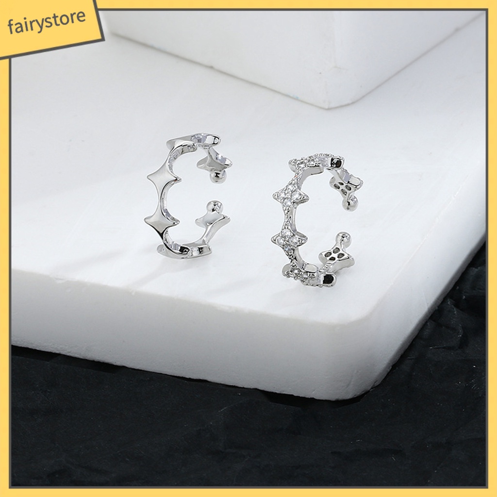 1 Khuyên Tai Dạng Kẹp Dễ Phối Đồ Thời Trang Cho Nữ