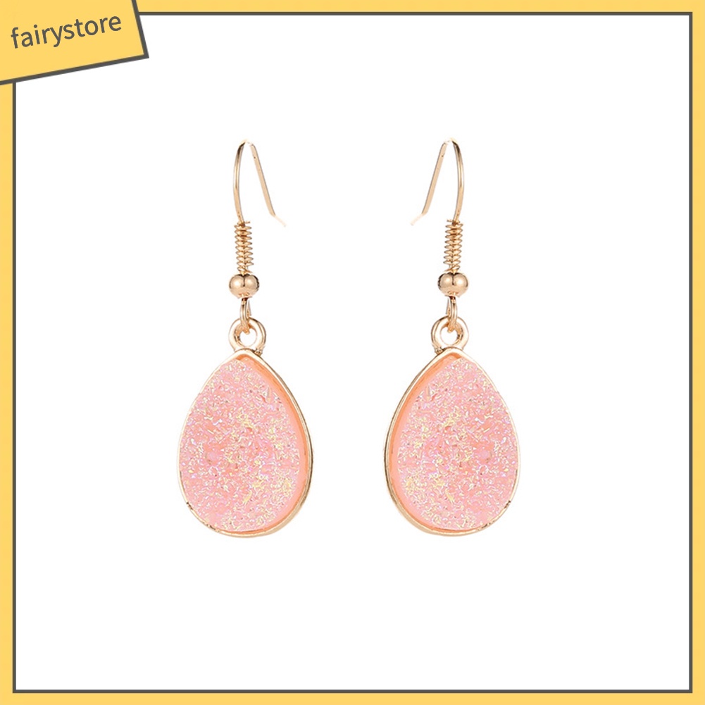 Bông Tai Hình Giọt Nước Thiết Kế Độc Đáo Thời Trang Cho Nữ