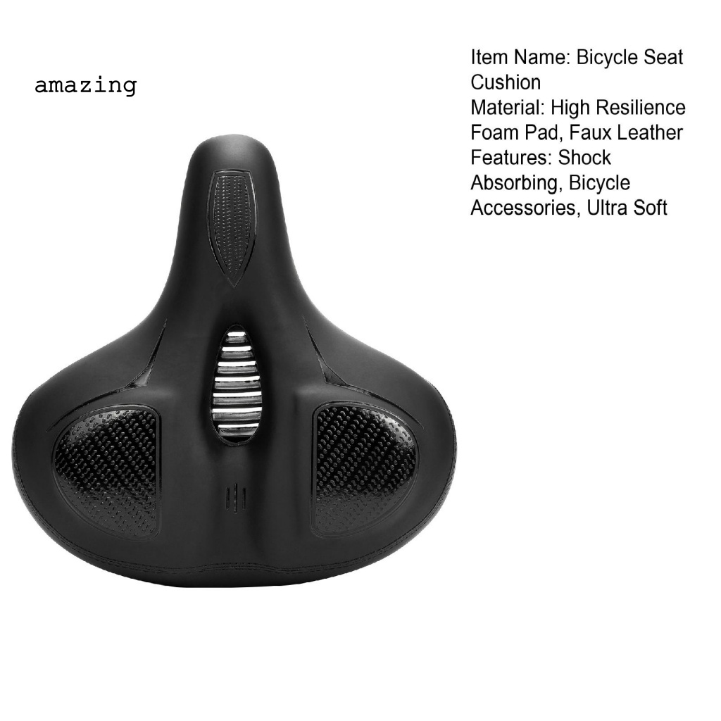 Yên Xe Đạp Siêu Mềm Dày Dặn Thoáng Khí Chống Thấm Nước Chống Sốc