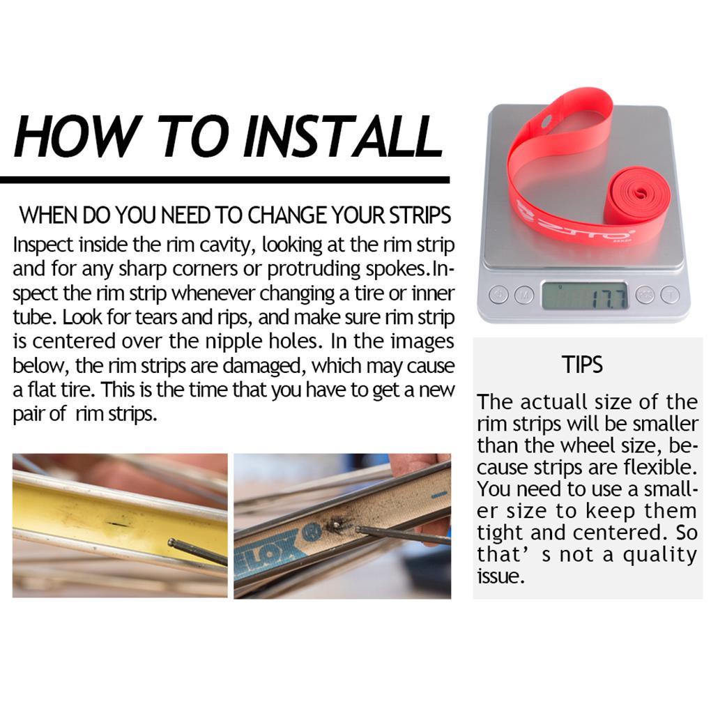 Set 2 Miếng Lót Lốp Xe Đạp Leo Núi Chống Đâm Thủng