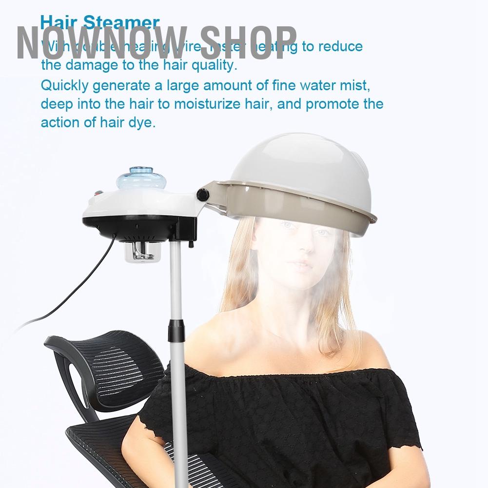 NOWNOW SHOP máy hấp dầu dạng đứng Máy hấp tóc Cán đứng Có mũ trùm đầu