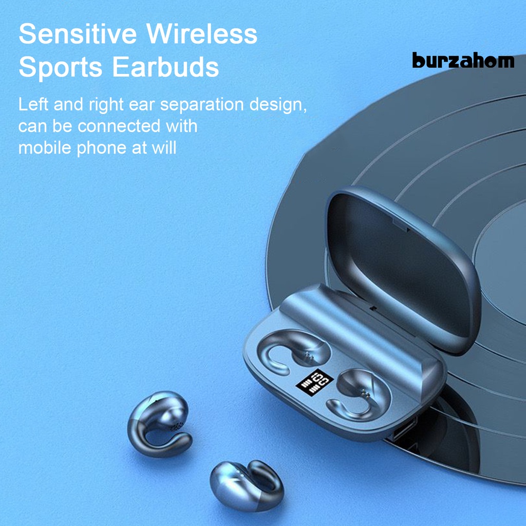 1 Bộ Tai Nghe Nhét Tai Không Dây Bluetooth Màn Hình Cảm Ứng Kỹ Thuật Số Điều Khiển Cảm Ứng