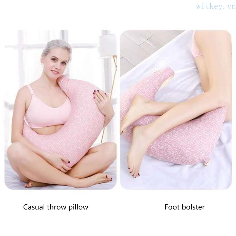 Gối Hỗ Trợ Cho Bé Bú Sữa Chất Liệu Cotton Tiện Dụng