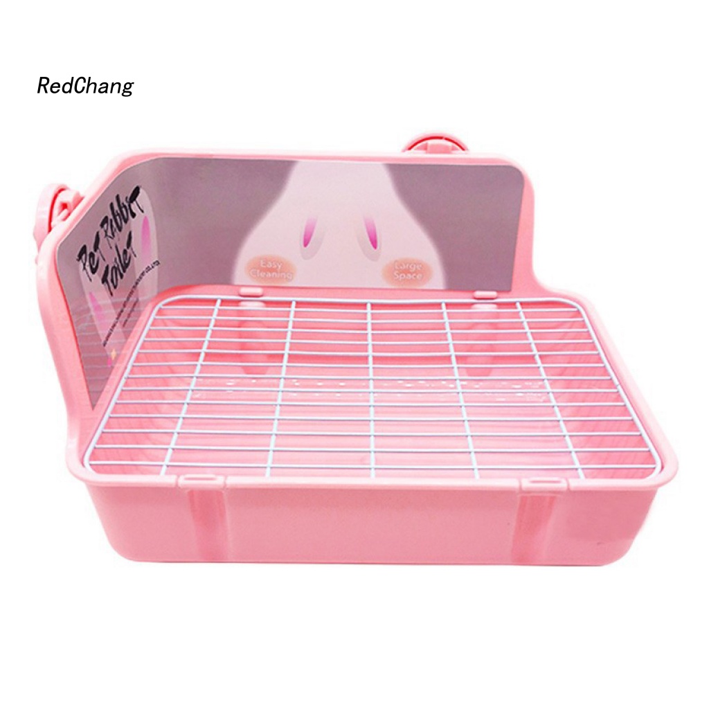 Rc ~ Hộp Đi Vệ Sinh Nhỏ Gọn Chống Cắn Động Vật Thỏ Guinea Pig