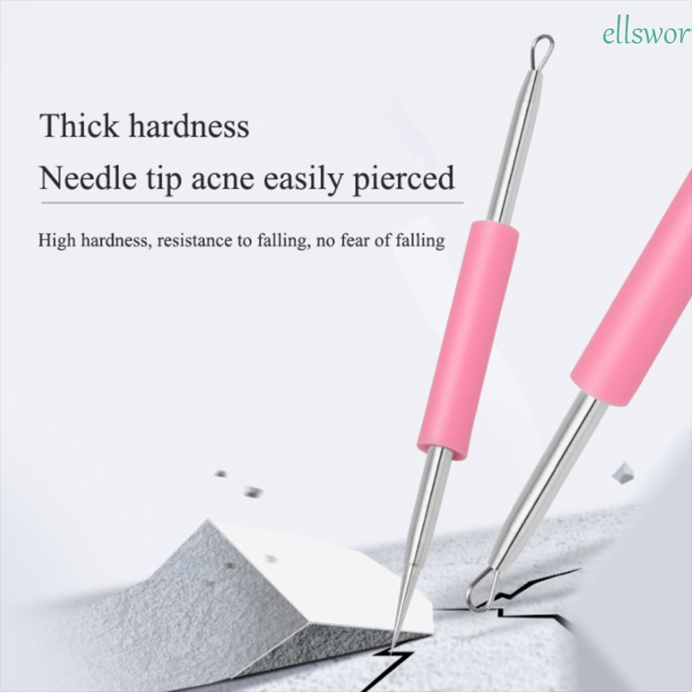 Dụng Cụ Nặn Mụn Hai Đầu Bằng Thép Không Gỉ Tiện Lợi