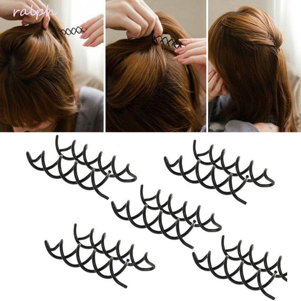 Set 10 Kẹp Tóc Dạng Xoắn Ốc Thời Trang