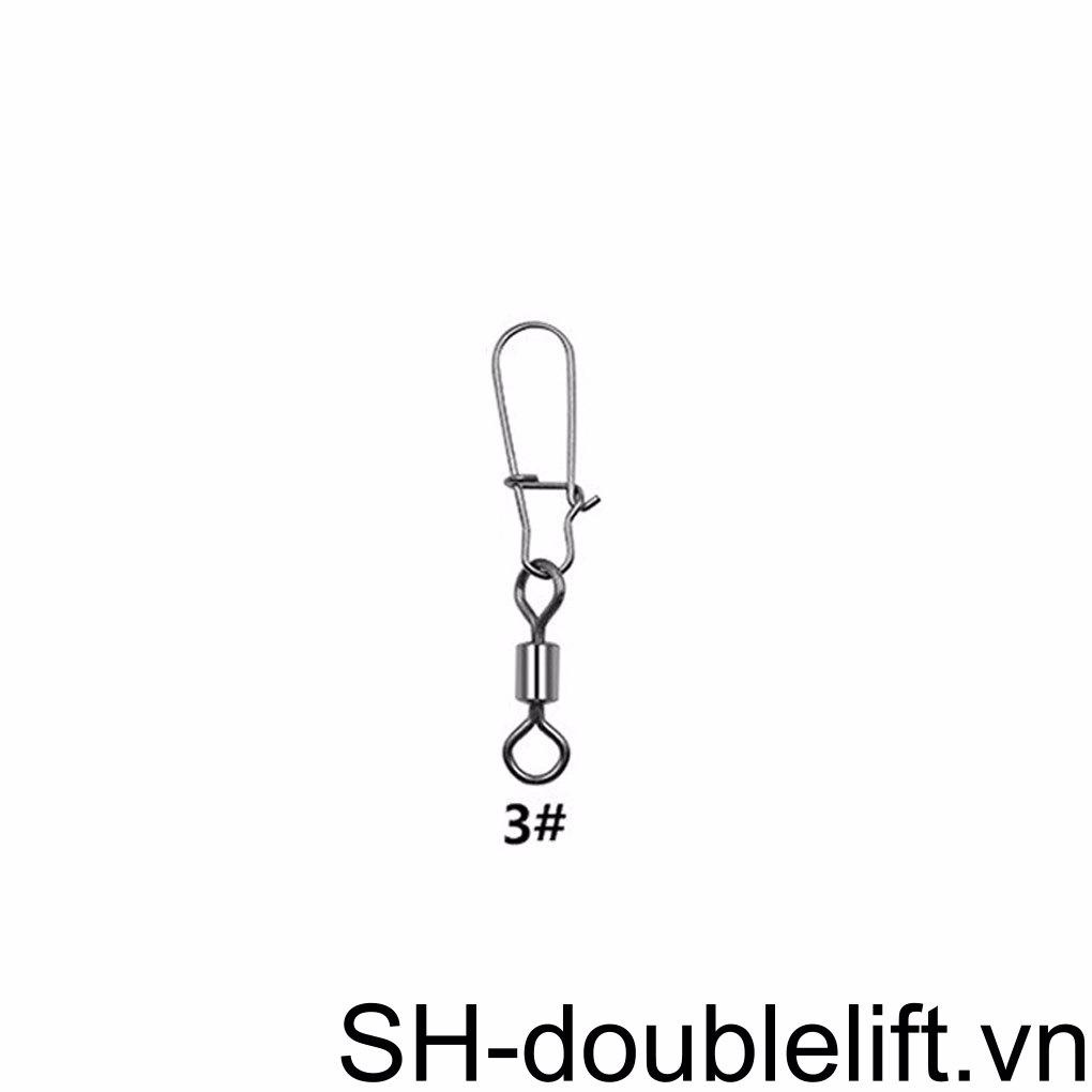 Bộ 10 Móc Câu Cá Bằng Thép Không Gỉ