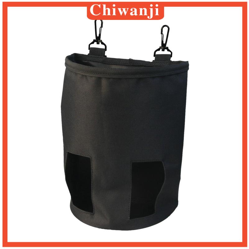 [Chiwanji] Túi Đựng Thức Ăn Dạng Treo Nhỏ Gọn Màu Đen