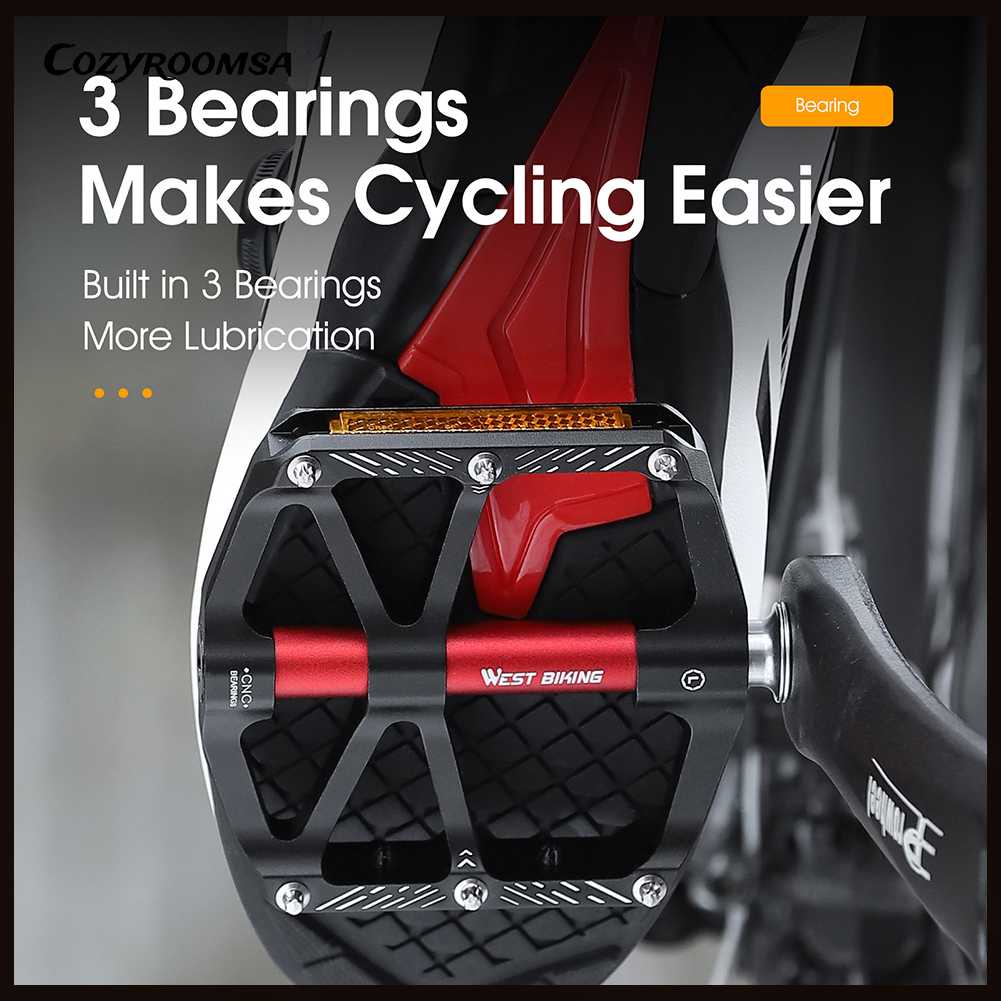 Bàn Đạp 3Bb Siêu Nhẹ Chống Trượt Chuyên Dụng Cho Xe Đạp MTB