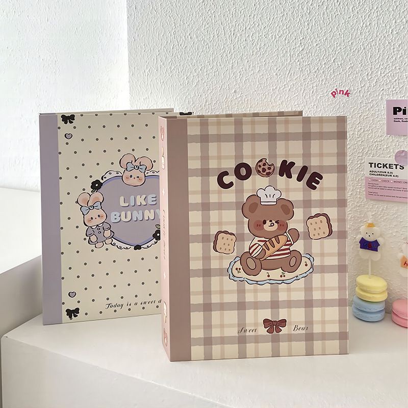 Cuốn Album Ảnh Bìa Cứng Goo Cookie Bear A5 10cm 17cm