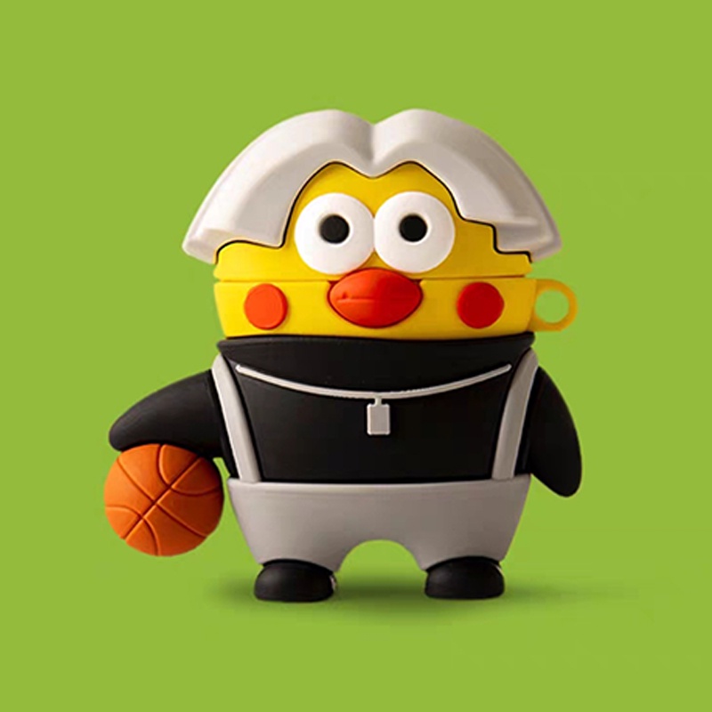 Vỏ Bảo Vệ Hộp Sạc Tai Nghe AirPods 1 / 2 / 3 Pro 2 Bằng Silicon Hình Chú Heo / Cá Mập 3D Dễ Thương