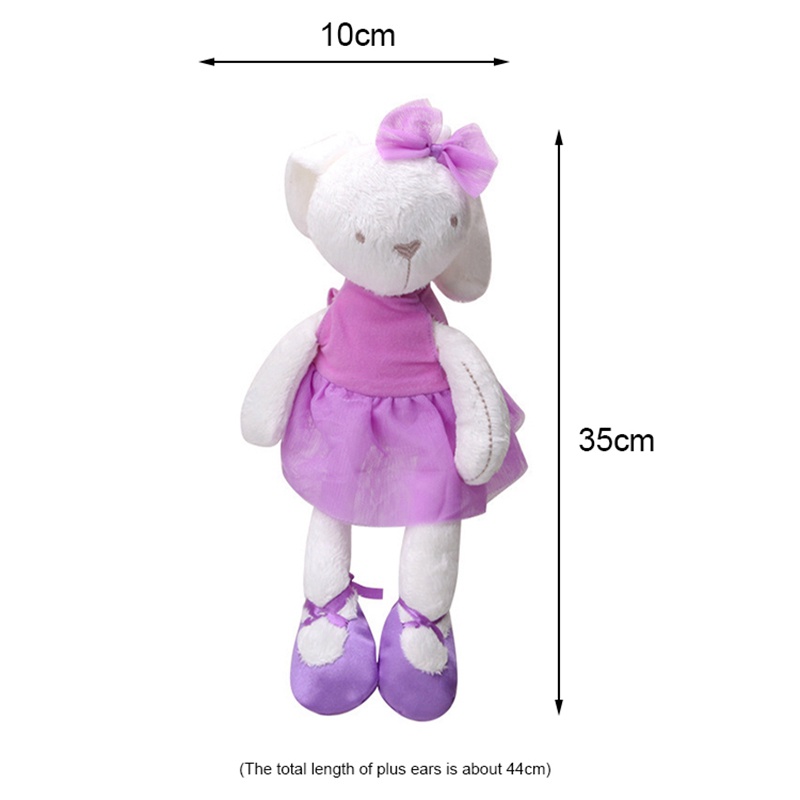 Thỏ Nhồi Bông Mềm Mại Dễ Thương Cho Bé