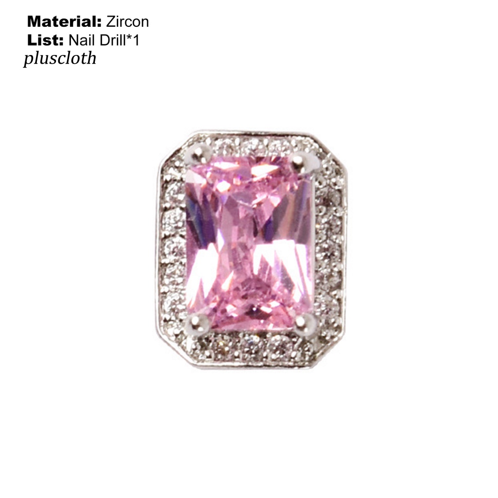 Khối Lập Phương Mini Đính Đá Zircon Trang Trí Móng Tay DIY