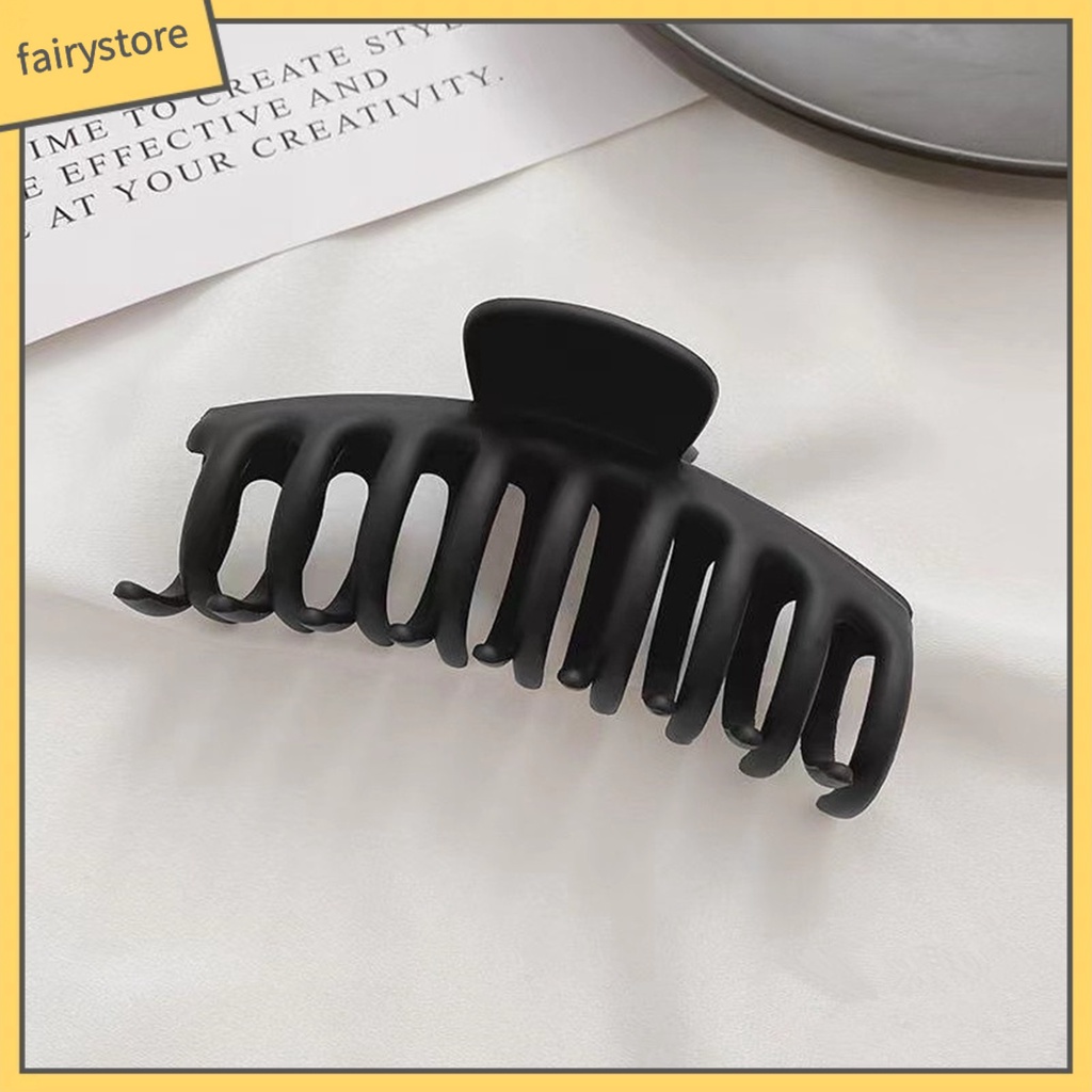 Bộ 8 Kẹp Tóc Bằng Nhựa PP Dày Dặn Độ Bền Cao Không Phai Màu Tiện Dụng Cho Nữ