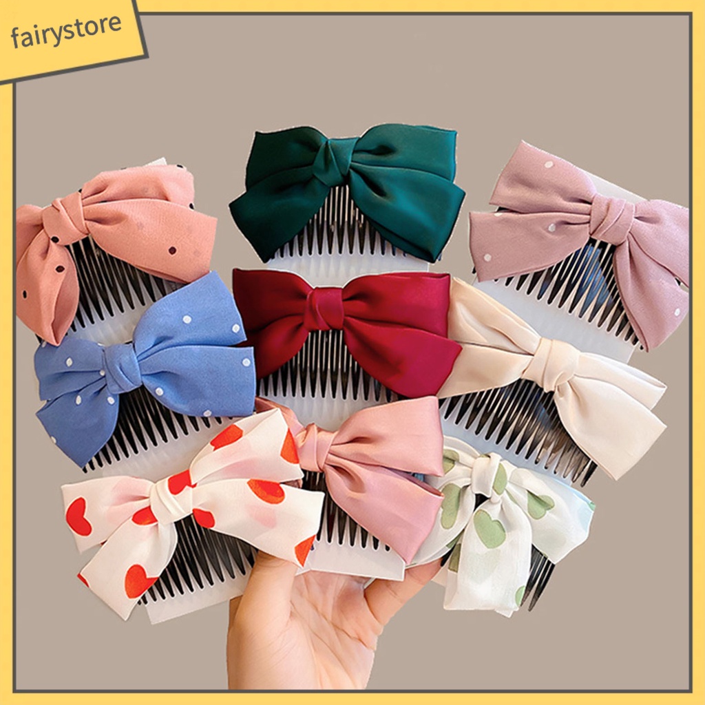 Lược Kẹp Tóc Bằng Acrylic Chống Trượt Không Phai Màu Sắc Sống Động Cho Nữ