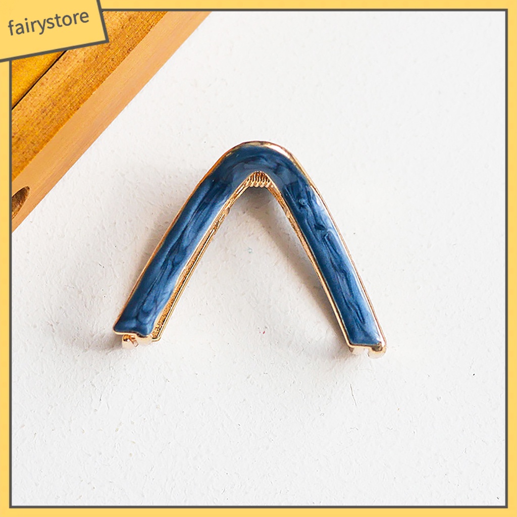 Kẹp Tóc Hợp Kim Hình Chữ V Trang Trí Tóc Cho Nữ