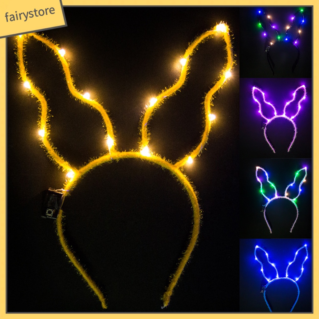 Băng Đô Cài Tóc Hình Quả Bầu Có Đèn LED Độc Đáo Cho Bé