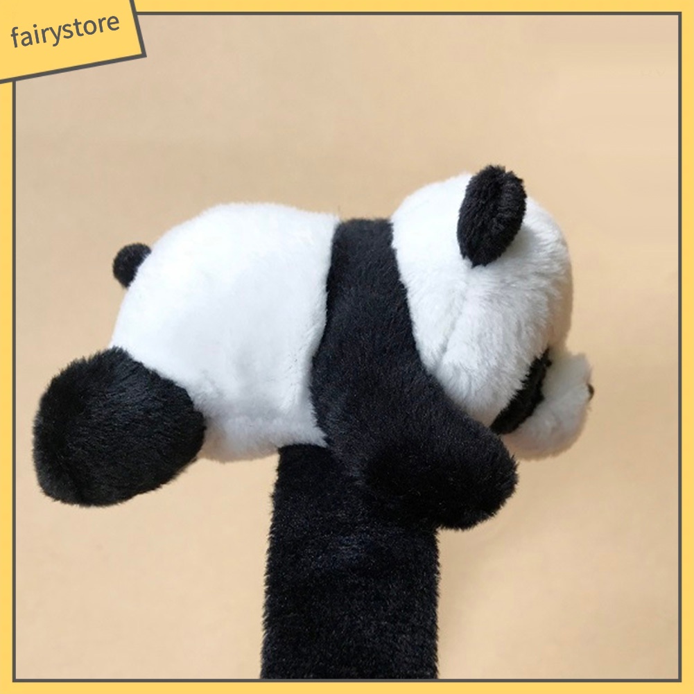 Băng Đô Cài Tóc Co Giãn Hình Gấu Trúc Hoạt Hình Đáng Yêu Cho Nữ