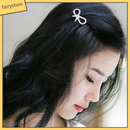 Kẹp Tóc Hình Bướm Đính Đá Pha Lê Thời Trang Cho Nữ