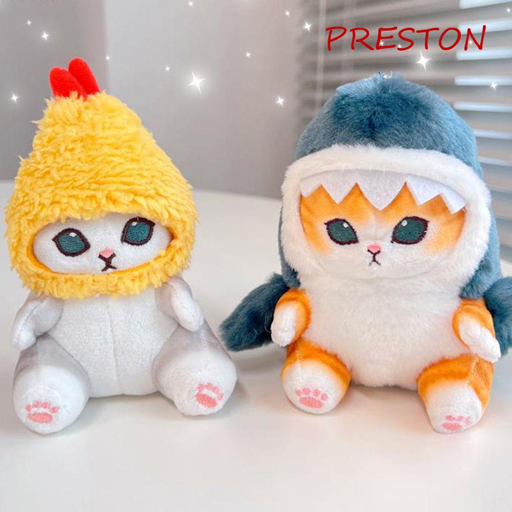 Thú Nhồi Bông Cotton Mềm Hình Chú Tôm Chiên Dễ Thương Trang Trí Túi Xách / Móc Khóa