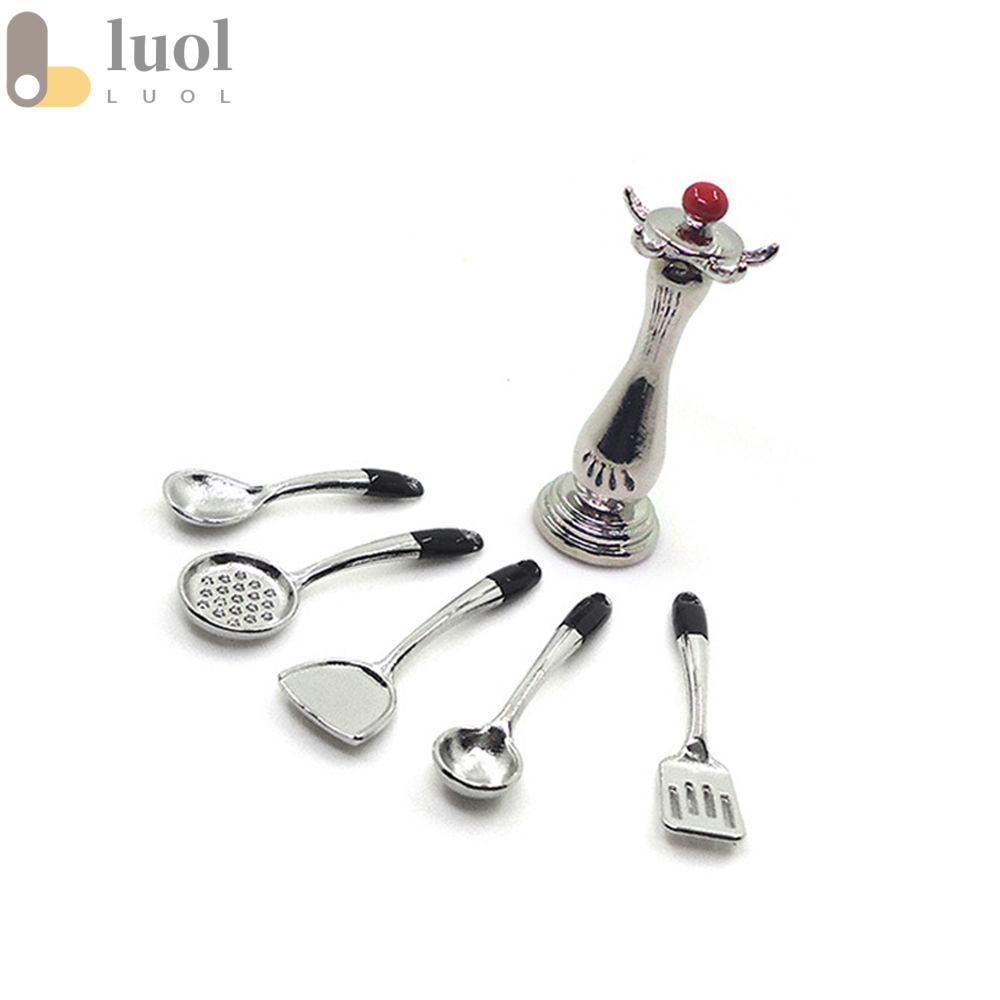 Bộ Dụng Cụ Nấu Ăn Nhà Búp Bê Tỉ Lệ 1: 12