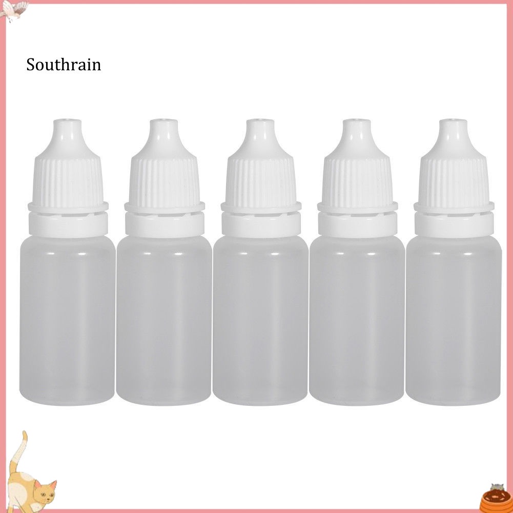Set 50 Lọ Rỗng Mềm 10ml Đựng Dung Dịch Nhỏ Giọt Tiện Dụng