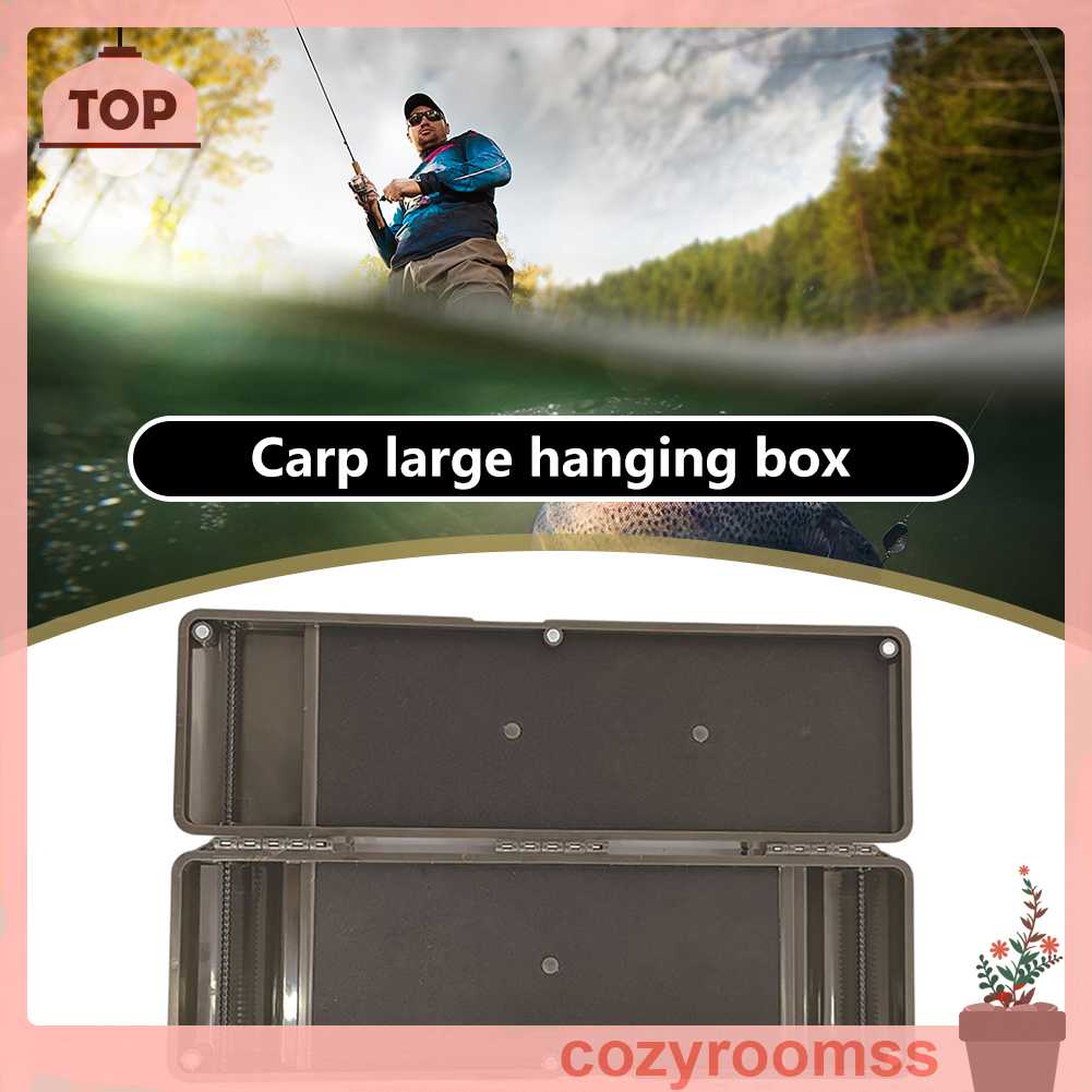 Hộp Đựng Dụng Cụ Câu Cá Bằng Nhựa Cỡ Lớn Chống Thấm Nước Tiện Dụng