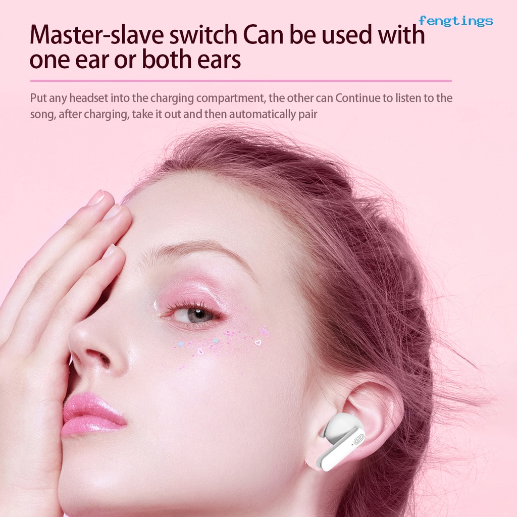 1 Bộ Tai Nghe Nhét Trong Y113 Không Dây Bluetooth 5.0 HiFi Giảm Tiếng Ồn Có Hộp Sạc